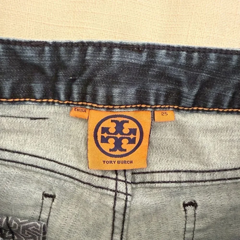 Tory Burch Y2K Low Rise Legging Jeans